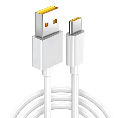 Image of ZQWINT Original 100W SuperVOOC Type C Cable - High Current Fast Charging Cord Compatible With Realme 15, 13,12 Plus,11 P