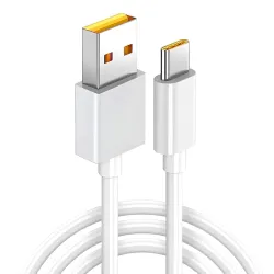 ZQWINT Original 100W SuperVOOC Type C Cable - High Current Fast Charging Cord Compatible With Realme 15, 13,12 Plus,11 P