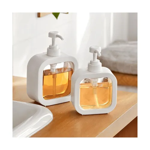 Image of Zuku Empty Bottle Soap Dispenser for Bathroom Kitchen Large-Capacity Dispensing Bottled Hand Soap Dish Soap Shower Gel S
