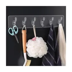 Zulaxy Wall Hanger Hooks for Hanging Clothes Home Kitchen Office Bathroom Bedroom Door