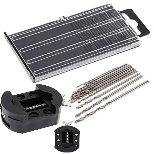 Image of Zureni DIY Crafts HSS Micro Twist Drill Bit Set (20 Pcs)