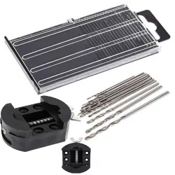 Zureni DIY Crafts HSS Micro Twist Drill Bit Set (20 Pcs)