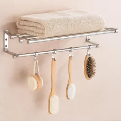 Zureni Folding Towel Rack for Bathroom