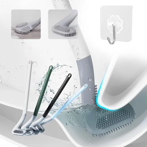 Image of Zureni Golf Shape Silicone Toilet Brush – Pack of 1