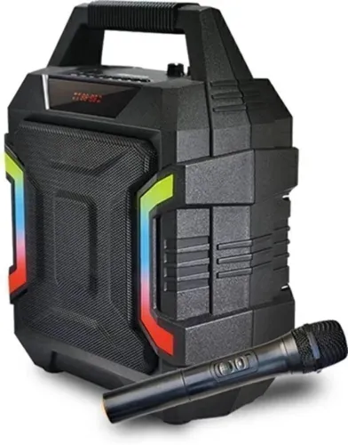 Image of Zync 32W Karaoke Bluetooth Speaker with Mic (Black)