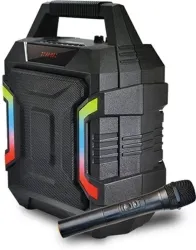 Zync 32W Karaoke Bluetooth Speaker with Mic (Black)