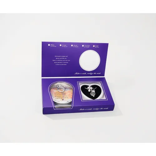 Image of Zyphen Wish Pearl Necklace Set | for Valentine | Love Pearl | DIY Necklace Kit