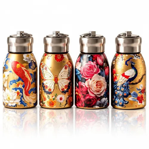 Image of ZYPHEX Mini Stainless Steel Thermal Bottle 300ML, Vacuum Insulated Water Bottle