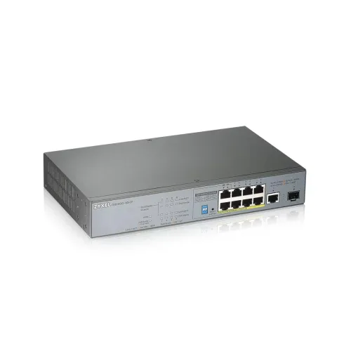 Image of Zyxel GS1300-10HP 8 Port Gigabit 130W High Powered POE+ Unmanaged IP and CCTV Surveillance Switch