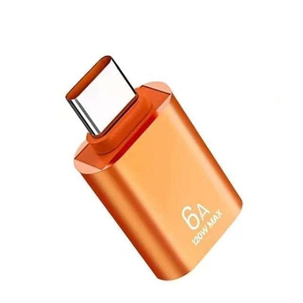 120W USB-C to USB Adapter 6A Fast Charge Converter