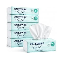 2 Ply Facial Tissue Box 100 Pulls Each Box (200 Sheets) Pack Of 6