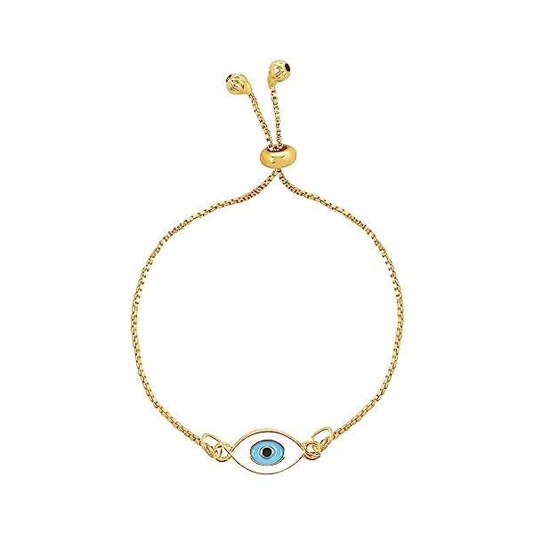 I Jewels Gold Plated Pearl Lumba Bracelet for Women (R129-L)