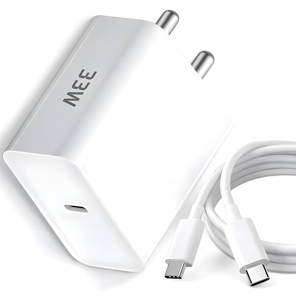 33W Type-C Fast Charger Adapter with Cable