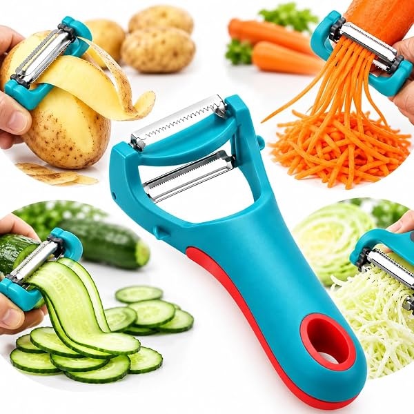 4 in 1 Rotary Multi-Functional Peeler