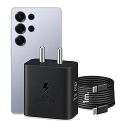 45W Original Super Fast Charger Adapter with Cable for Samsung Galaxy