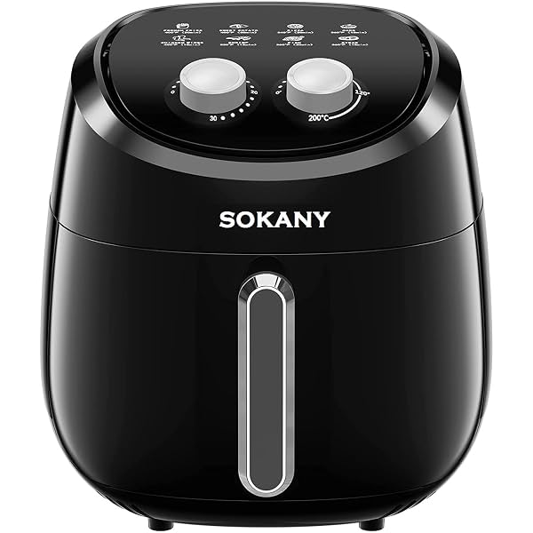 4L 1500W Digital Air Fryer Touch Control Oven