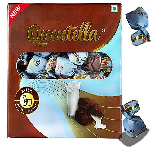 Godka Quentella Chocolate Box/Center Filled with Milk Flavour Chocolate (70 Pcs in Box),945 Gram