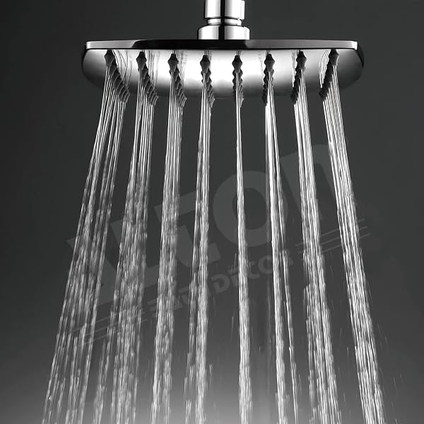 ALTON SHR22145, SS-304 Grade 6X6 Square Overhead Shower Without Arm, Chrome Finish
