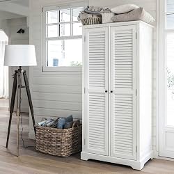 APRODZ Mango Wood Double Doors Multipurpose Storage Montreal Wardrobe Almirah