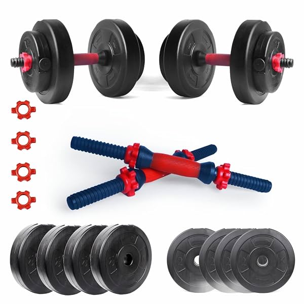 ARTINO Adjustable Dumbbell (16 kg - 3kg x 4 & 1kg x 4)