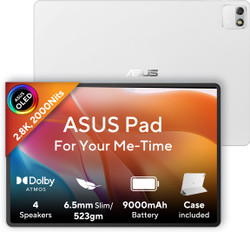 ASUS Pad 12.2 Inch OLED 8GB RAM 128GB ROM Pure White