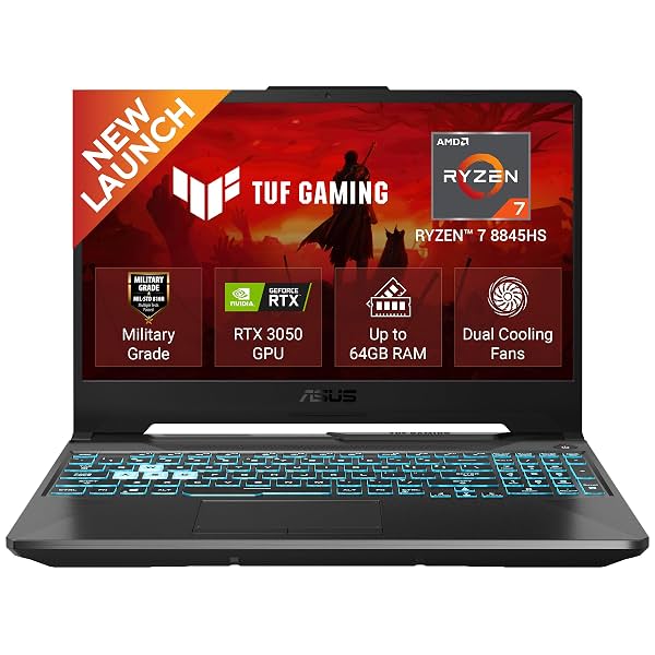 ASUS TUF A15 (2026),Smartchoice,AMD Ryzen 7 8845HS,RTX 3050-4GB,16GB DDR5
