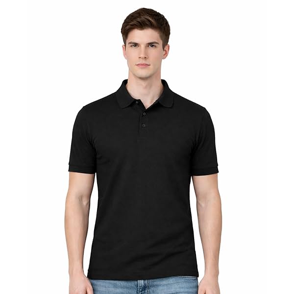 AWG ALL WEATHER GEAR Men’s Cotton Blend Polo T-Shirt