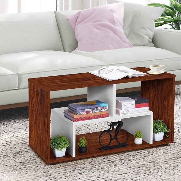 About Space Coffee Table with Storage - Oak Red