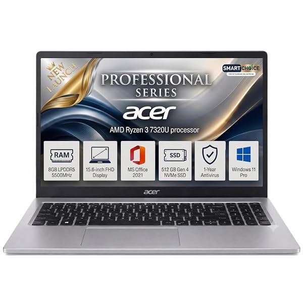 Acer One 15 Smartchoice Business | AMD Ryzen 3 7320U