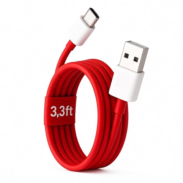 Addtam One Plus 100W USB Type C Data Sync Fast Charging Charger Cable Compatible with OnePlus