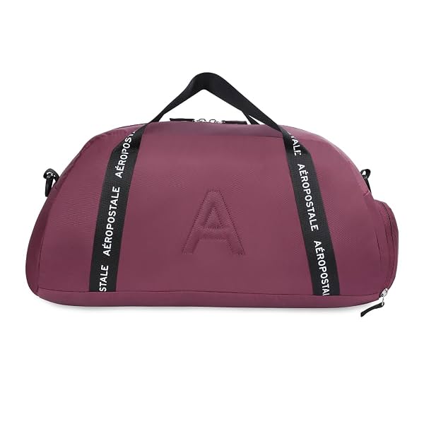 Aeropostale Byron Unisex Gymbag Duffel - Burgundy