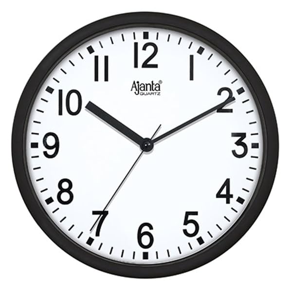 Ajanta Clock Wall Clock for Home and Offices 9 Inches Wall Clock Wall Watch