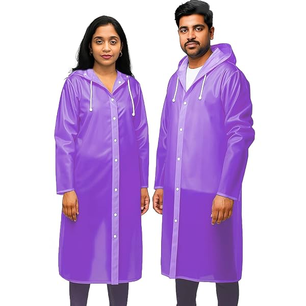 Allextreme EVA Waterproof Unisex Rain Coat