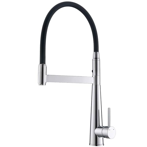 Alton Leo Pull-Out Sprayer Brass Sink Mixer