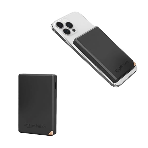 Amazon Basics 10,000mAh 20W Fast Charging and 15W Wireless Charing Power Bank