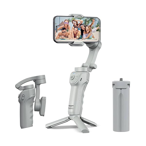 Amazon Basics 3-Axis Smartphone Gimbal With AI Tracking