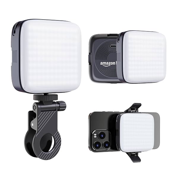 Amazon Basics LED Video Light with 2000 mAh Battery