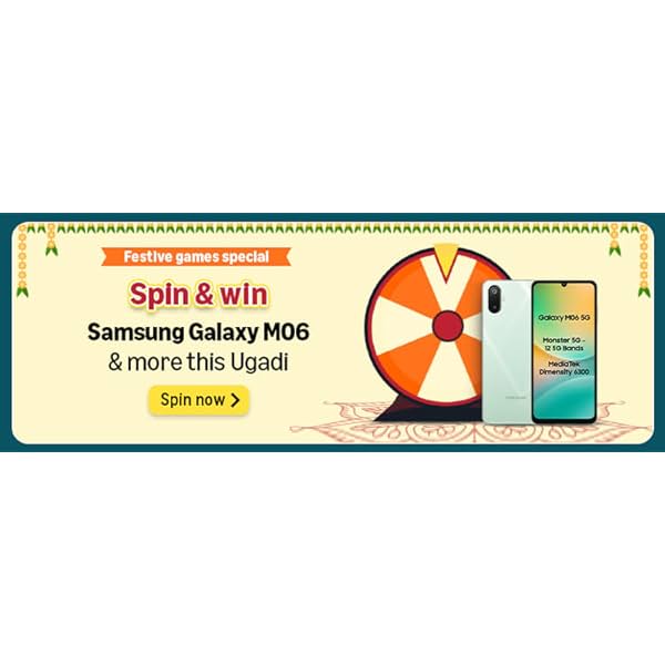 Amazon Festival Special: Samsung Galaxy M06 Spin & Win