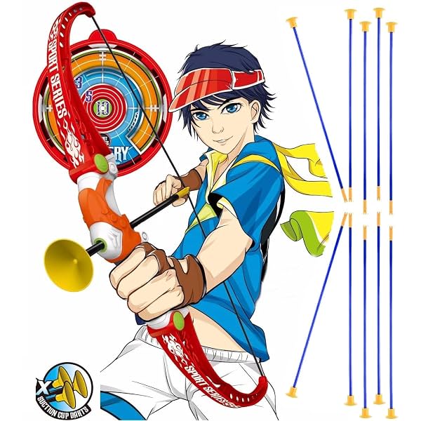 Amitasha Archery Bow and 10 Arrows Target Game