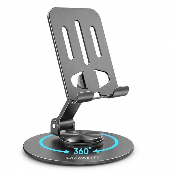 Amkette Ergo 360° Alloy Mobile Stand for Desk