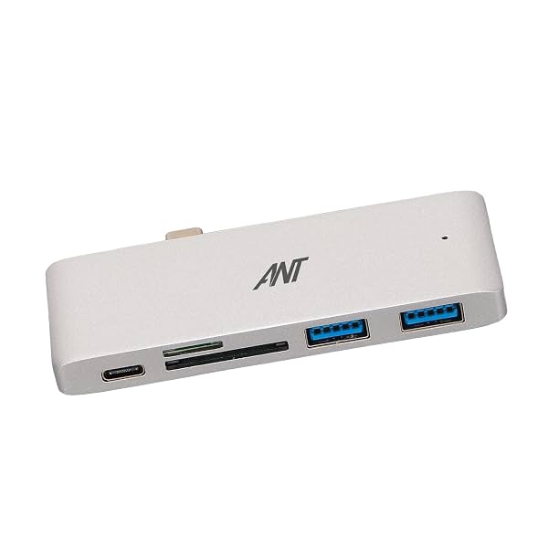 Ant Booster MAK 01 USB Hub – 4-Port USB 3.0 Splitter in Silver
