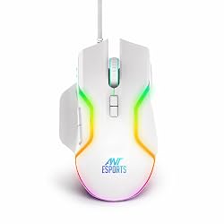 Ant Esports GM320 RGB Optical Wired Gaming Mouse | 8 Programmable Buttons