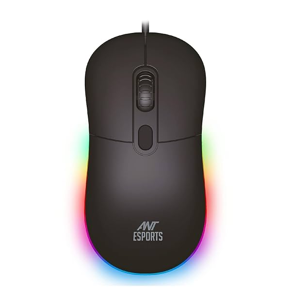 Ant Esports GM40 Wired Optical Gaming Mouse with RGB LED