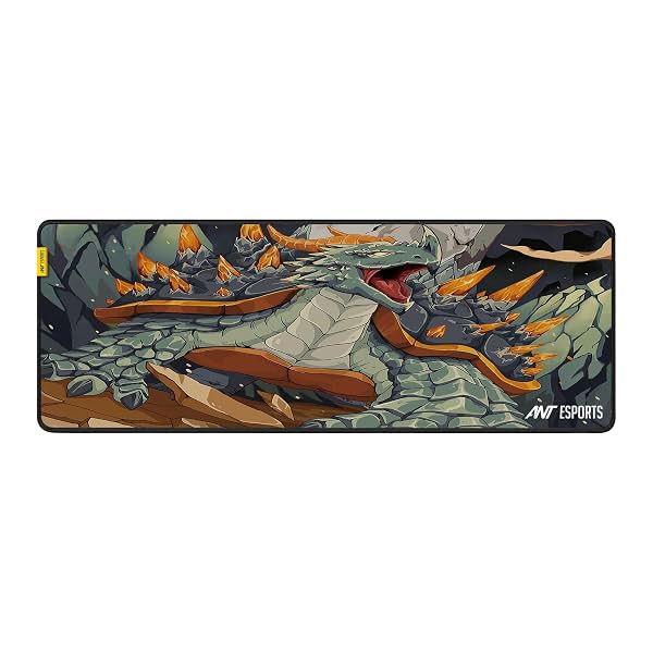 Ant Esports Golden Dragon Extended Gaming Mouse Pad