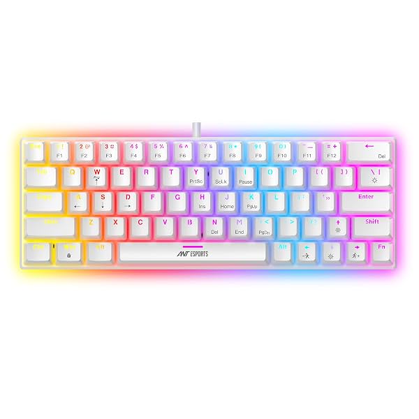 Ant Esports MK1200 Mini 60% Wired Mechanical Gaming Keyboard