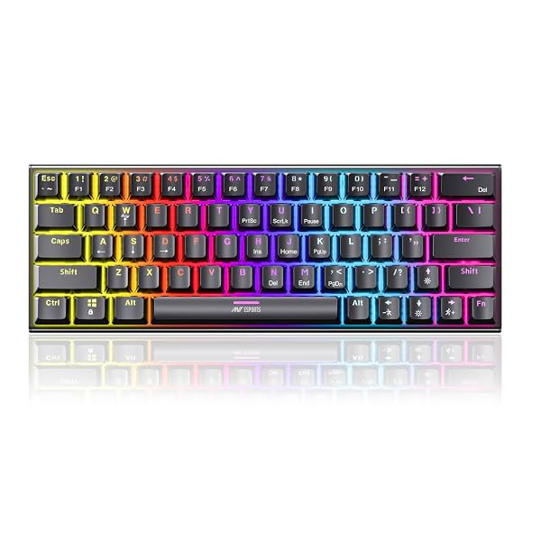 Ant Esports MK1200 Mini Wired Mechanical Gaming Keyboard