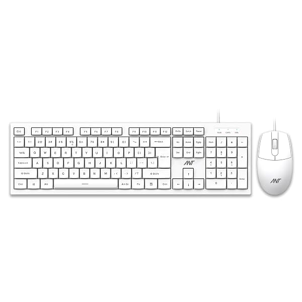 Ant MASTER10 Full Size Wired Combo Keyboard and Mouse Set
