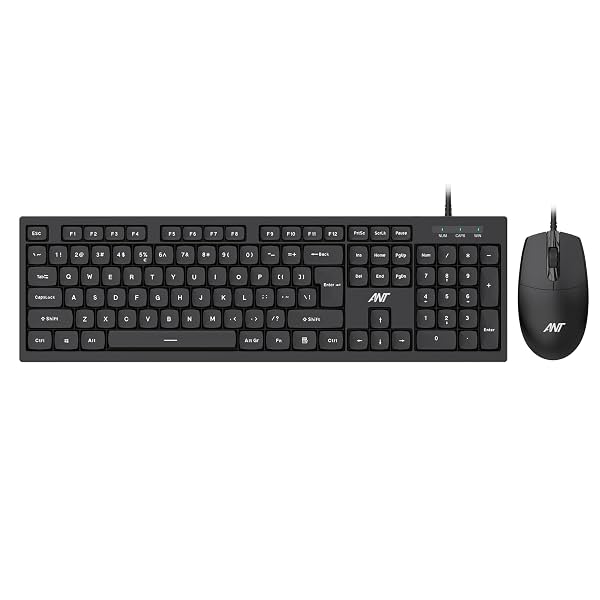 Ant MASTER10 Wired Keyboard and Mouse Combo