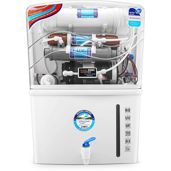 Aqua Frisch 12L Advanced Water Purifier | RO + UV + UF + Copper + Alkaline