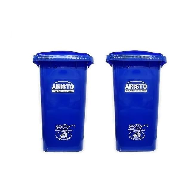 Aristo Manual-Lift Garbage Waste Dustbin with Out Wheel 90 L